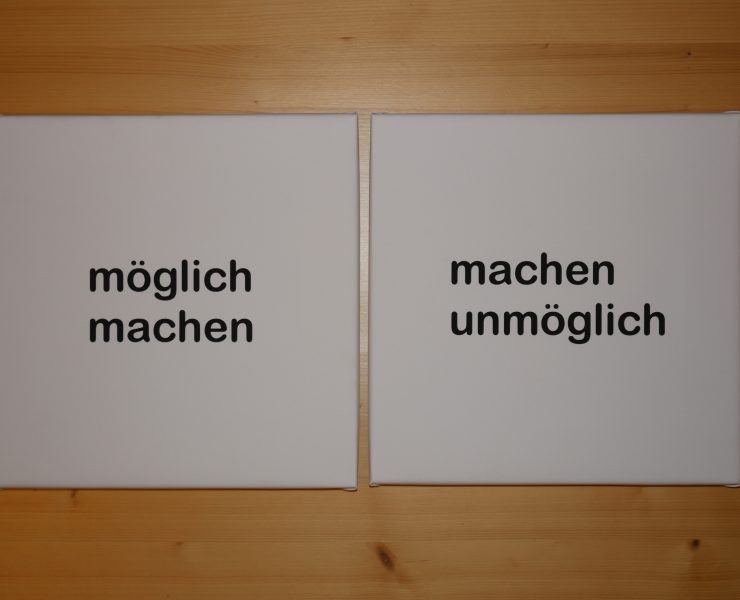 Christine Huber freiheit / diktatur