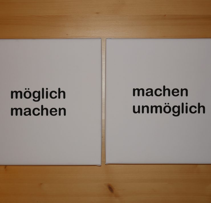 Christine Huber freiheit / diktatur