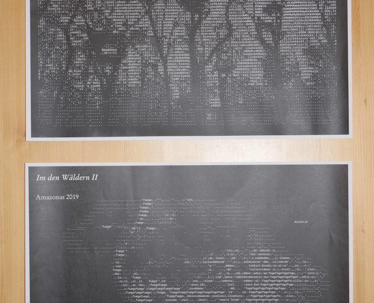 Markus Lindner In den Wäldern Visuelle Poesiegalerie 2019