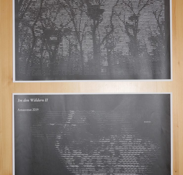 Markus Lindner In den Wäldern Visuelle Poesiegalerie 2019