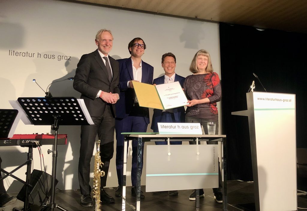 Verleihung des Alfred-Kolleritsch-Würdigungspreises 2020 an die POESIEGALERIE