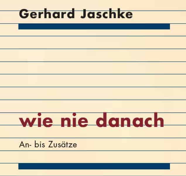 Cover jaschke wie nie danach