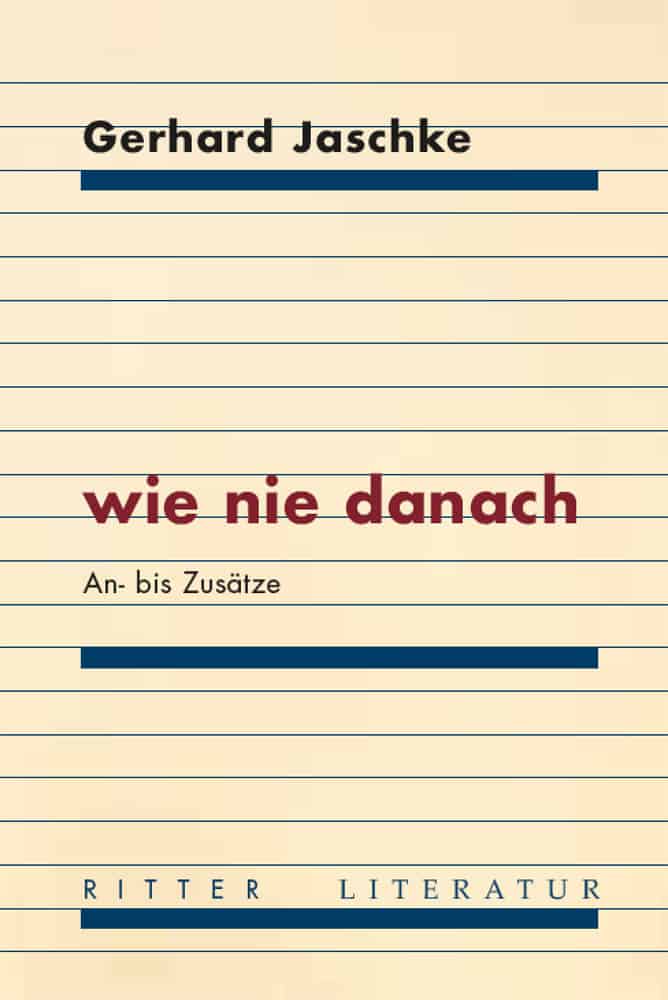 Cover jaschke wie nie danach