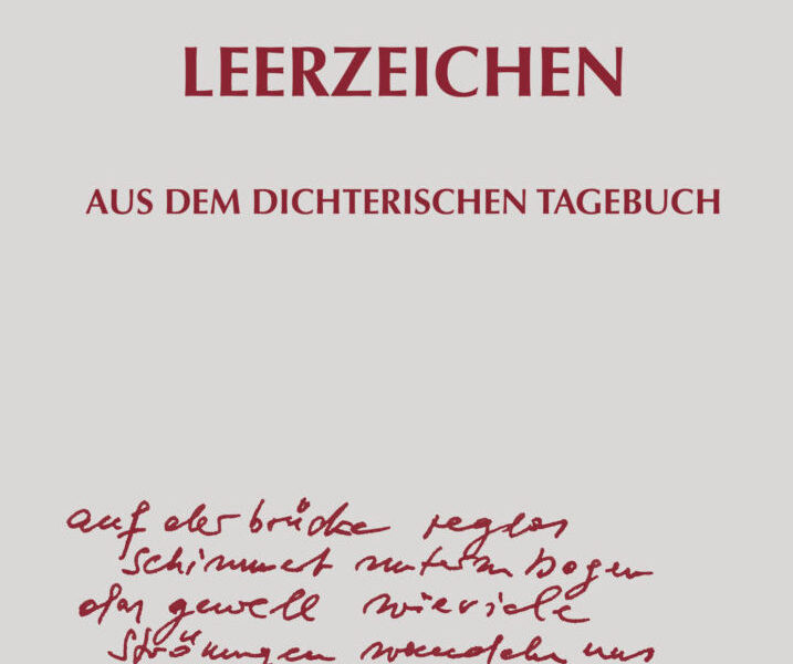 Buchcover Ludwig Hartinger Leerzeichen