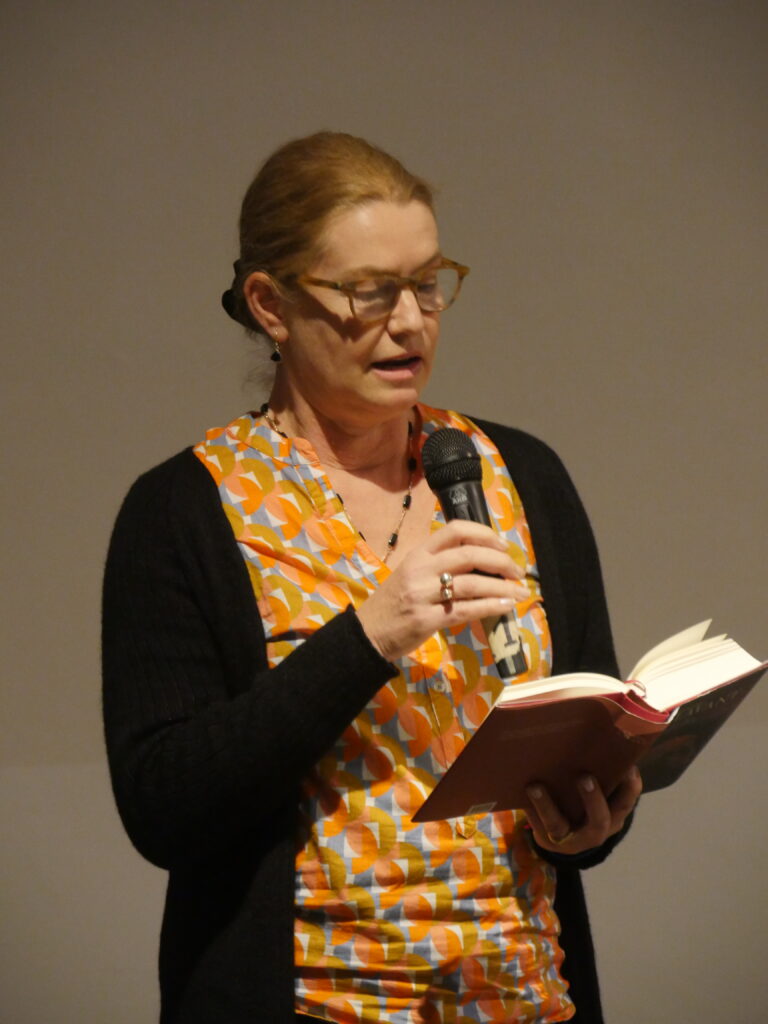 Kirstin Breitenfellner liest Gedichte zum 50. Todestag von Christine Lavant in der Poesiegalerie 11.11.23