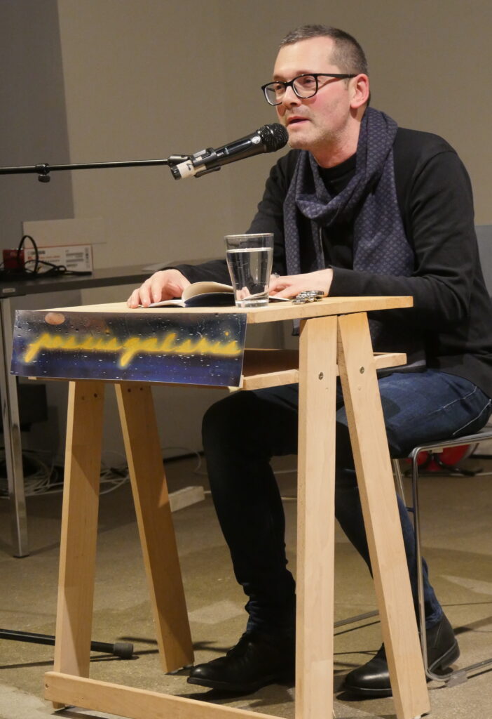 Thomas Ballhausen Lesung bei der Poesiegalerie am 11.11.23