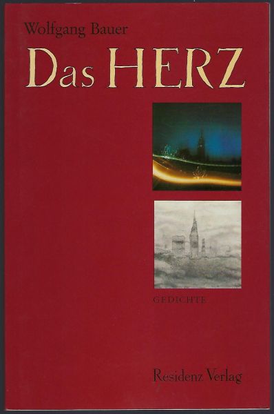 Buchcover von Wolfgang Bauer "Das Herz", Gedichte