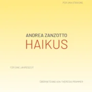 Buchcover „Haikus“ von Andrea Zanzotto