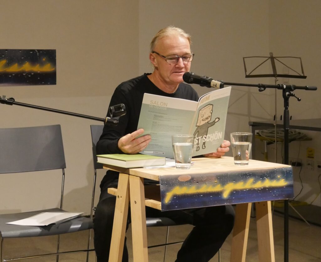 Wolfgang Kühn liest bei der PG 2025